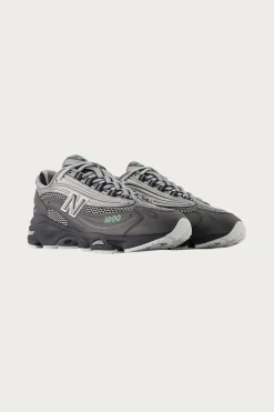 1000 - Black/Dark Silver Metallic/Lime Leaf