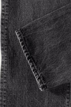 107 Ivy Denim - Black Denim Stone