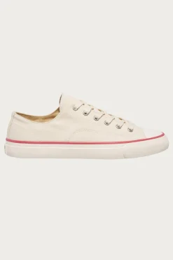 All-American Lo - Antique White/Crimson