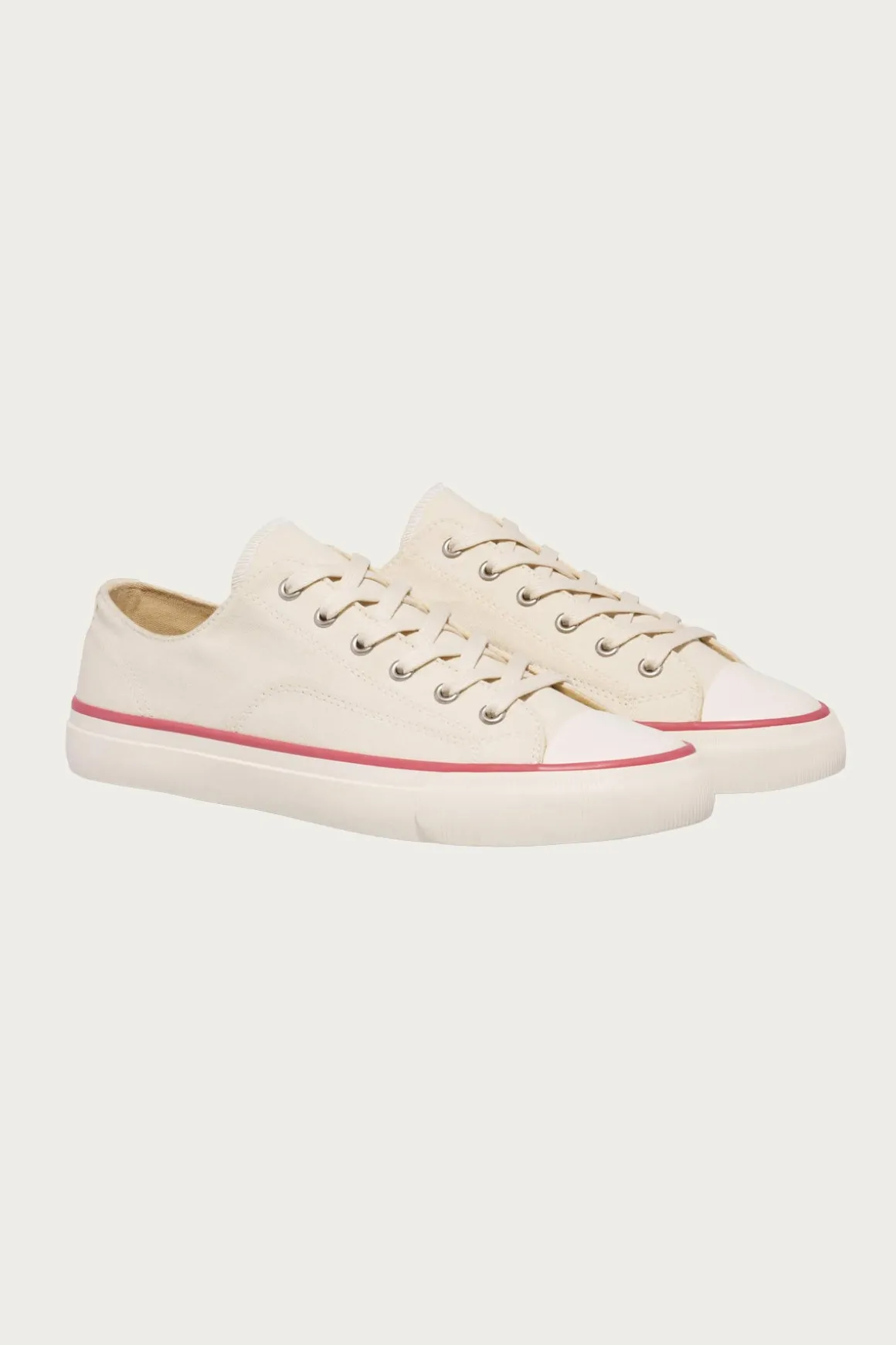 All-American Lo - Antique White/Crimson