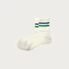 Allrounder "2 Stripe Merino Crew" - Blue/Green