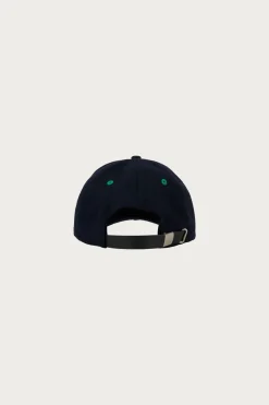 Batwing Logohead Flannel Hat - Navy