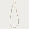 Beads Eyeglass Holder Strap - Gold