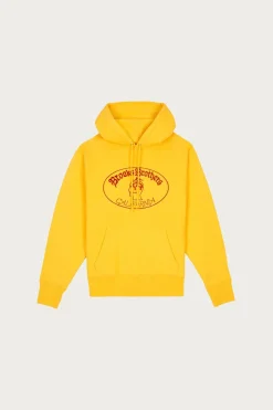 Brain Dead x Brooks Brothers California Logo Hoodie - Yellow