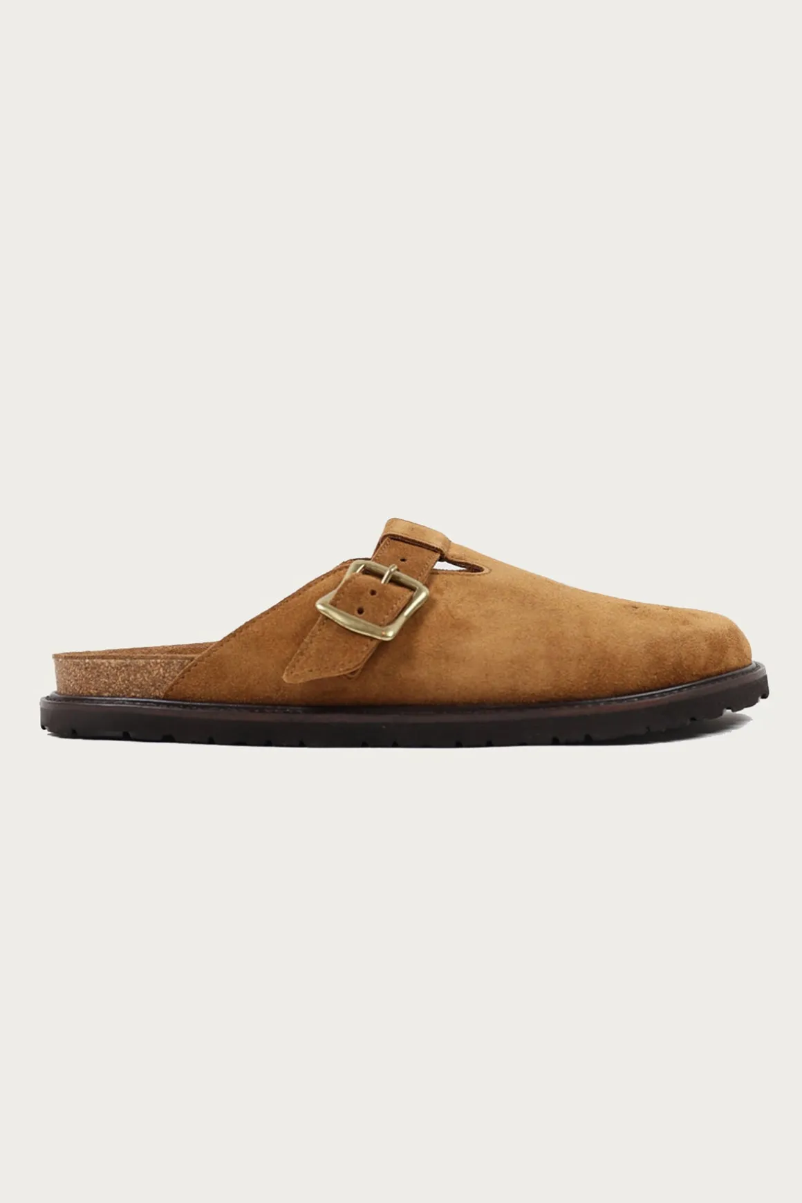 Buggs Seude Clog - Camel