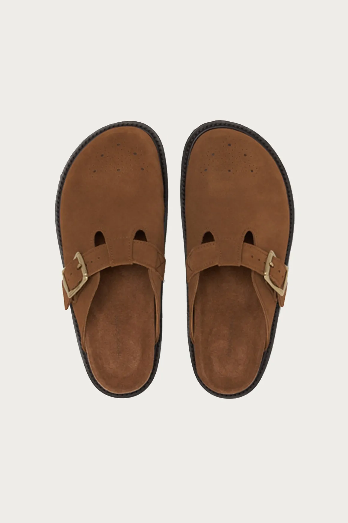Buggs Seude Clog - Camel