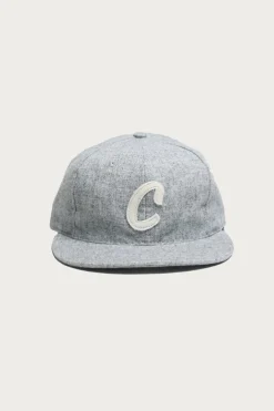 Canoe Club x Ebbets Field Ball Cap - Heather Grey