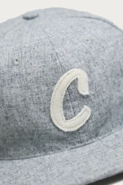 Canoe Club x Ebbets Field Ball Cap - Heather Grey