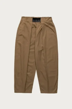 Combed Burberry Cotton EASY-BEACH-GO Pants - Beige