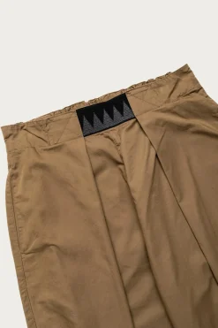 Combed Burberry Cotton EASY-BEACH-GO Pants - Beige