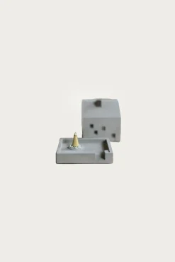 Cottage Incense Pot - Natural