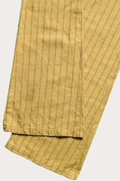 Cotton Linen GIBSON Stripe 5P FRISKO - Gold