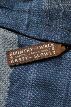 Cotton Linen TUGIHAGI EASY Pants - Navy