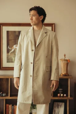 Cotton Painter Jacket - Pink Beige