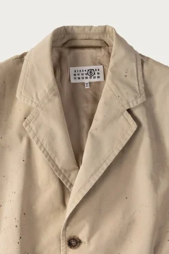 Cotton Painter Jacket - Pink Beige
