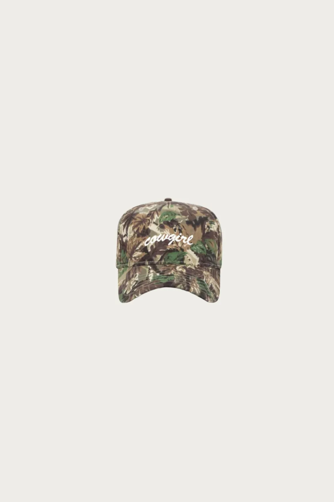 Cowgirl Script Hat - Camo