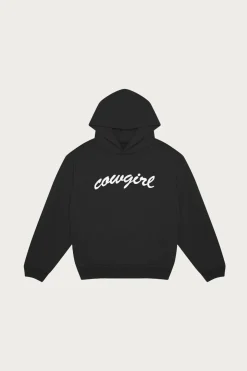 Cowgirl Script Hoodie - Vintage Black