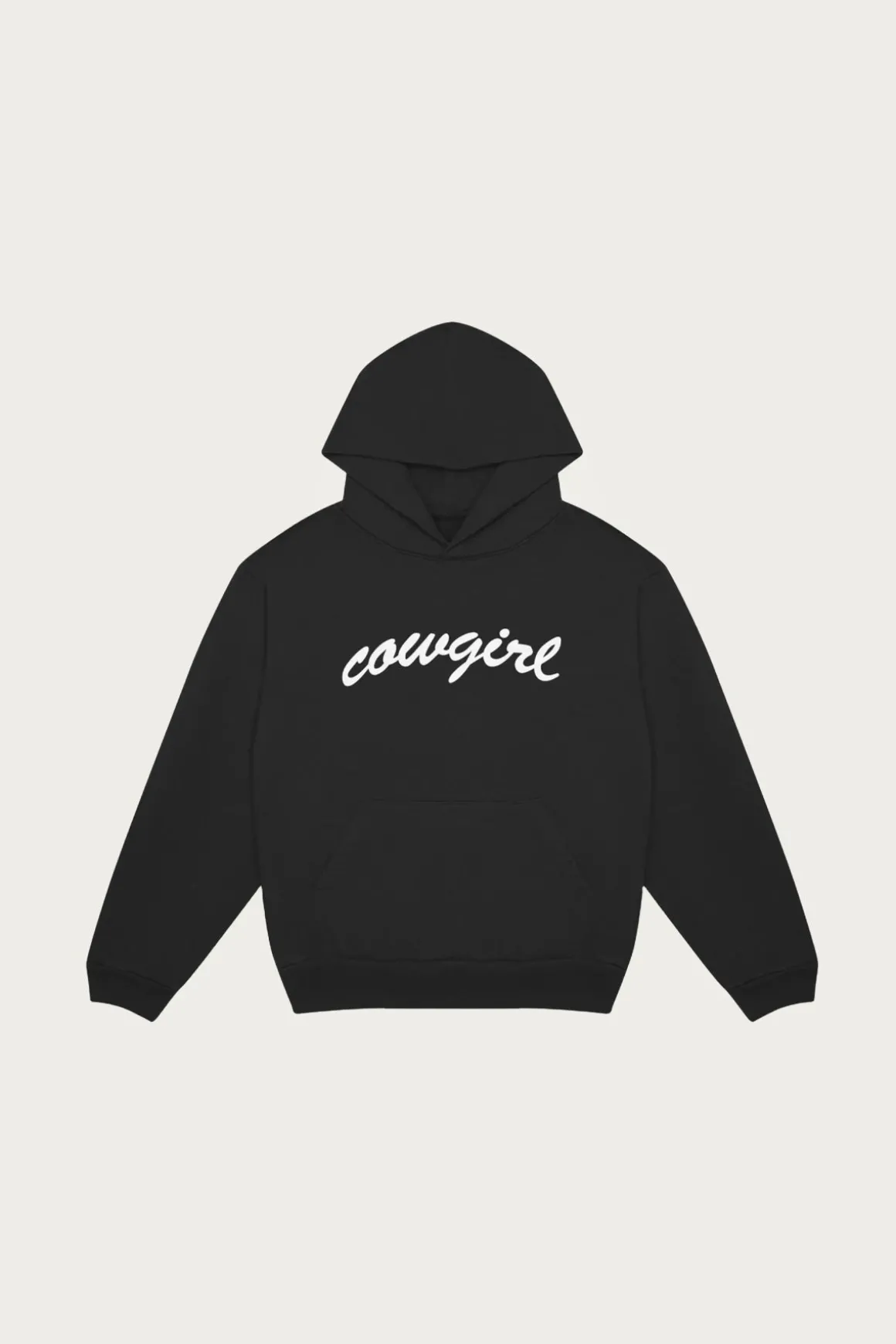 Cowgirl Script Hoodie - Vintage Black