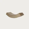 Curve Roof Tile Incense Holder - Clay Beige