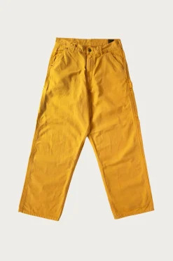 Dad's Fit Oxford Painter Pants - Yellow
