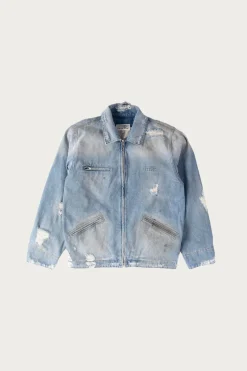 Denim Zip Jacket - Worn
