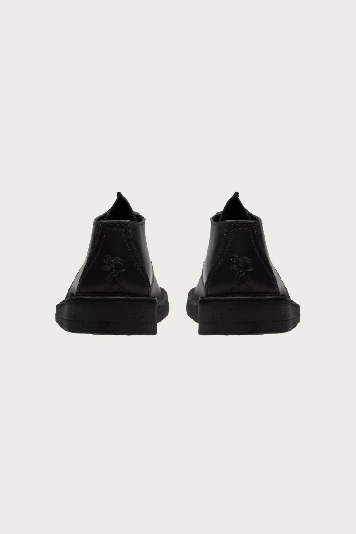 Desert Trek - Black Smooth Leather