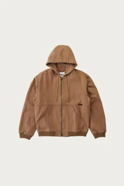 El Cap Canvas Hooded Jacket - Walnut