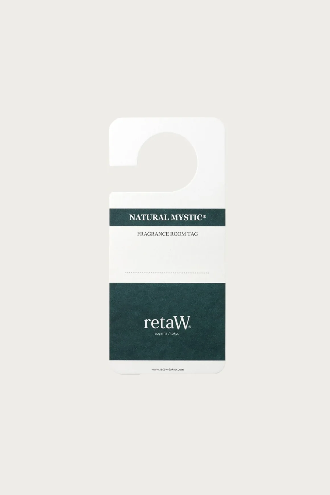 Fragrance Room Tag - Natural Mystic