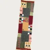 Fulling Wool Scarf VILLAGE GABBEH - Red