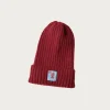 5G Wool Knit Cap - Engine Red