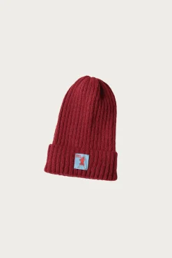 5G Wool Knit Cap - Engine Red