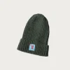 5G Wool Knit Cap - Green