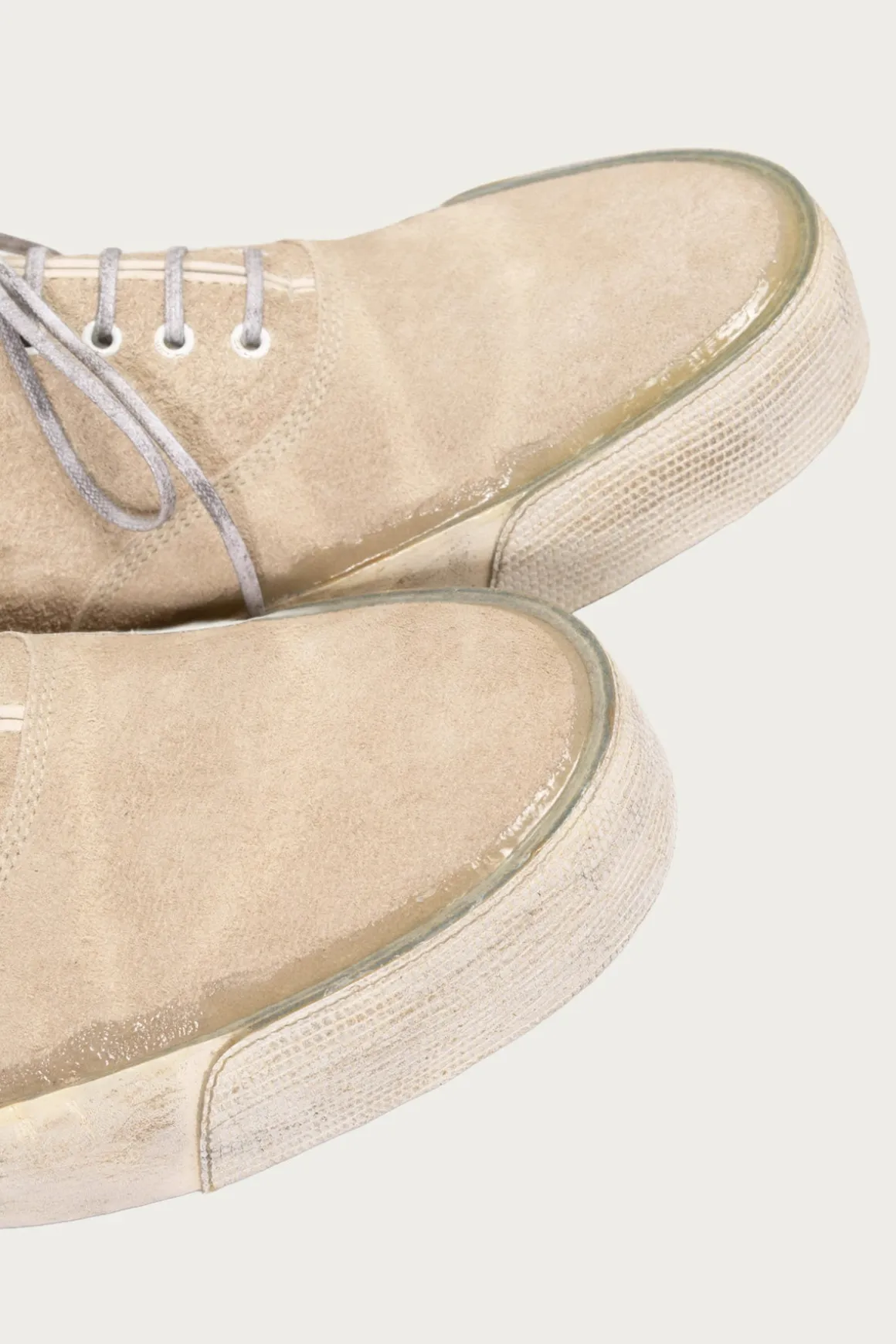 Georgia NN Leather Yacht Shoes - Beige