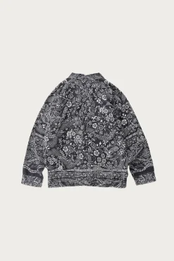 Gyan Bandana Trucker Jacket - Black