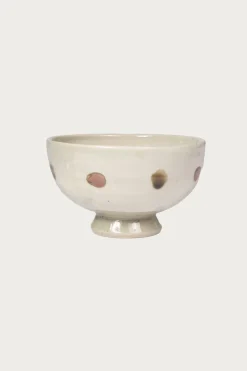 Hamadagama x fennica Ceramic Bowl - Brown Dots