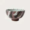 Hamadagama x fennica Ceramic Bowl - Brown/Black