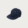 Herringbone 6Panel Cap - Indigo