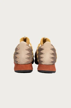Leather NAVAJO Spallow Sneaker - Mustard