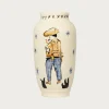 Lone Cowboy Vase
