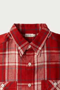 Longsleeve Check Workshirt - Red