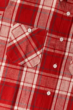 Longsleeve Check Workshirt - Red