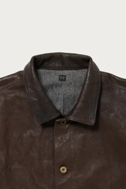 Lot. 804 Leather Jacket c. 1930s - Mud Dyed Brown