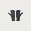 Mitten - Charcoal Merino Wool