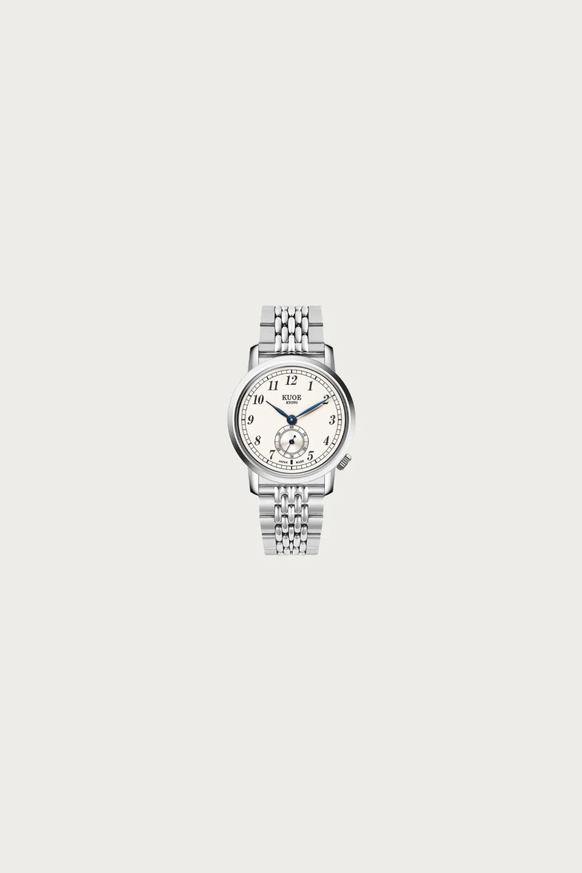 Old Smith 90-007 - Automatic White Dial/Blued Steel Hands/Stainless Bracelet