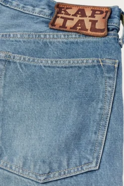 14oz Denim 5p MONKEY CISCO (STUDS) - Indigo