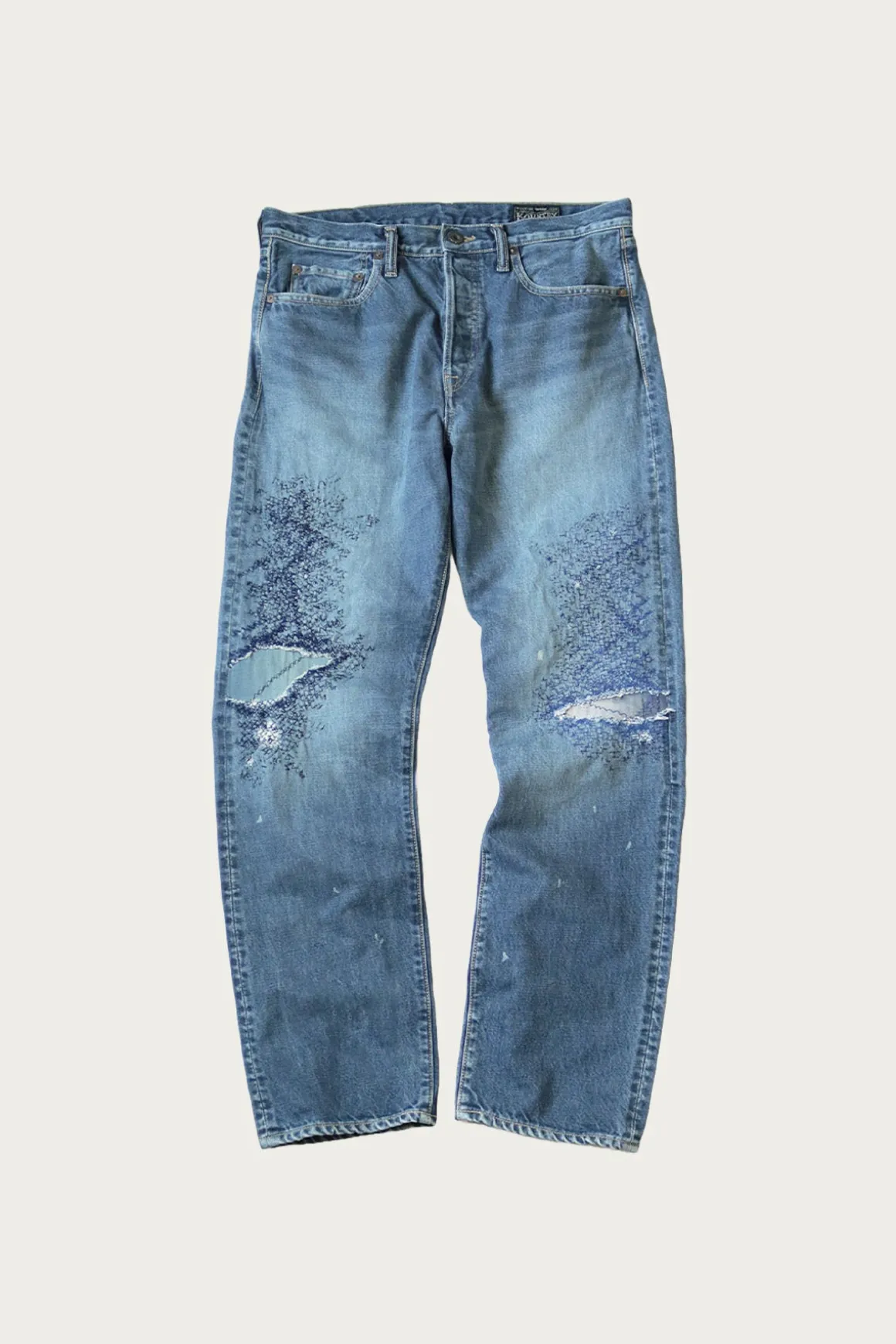 14oz Denim 5P MONKEY CISCO (3YearsFade) - Indigo
