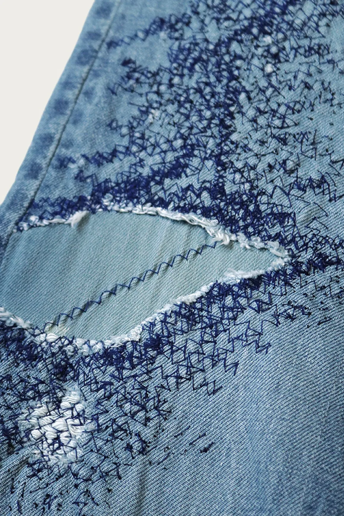 14oz Denim 5P MONKEY CISCO (3YearsFade) - Indigo