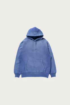 9oz. Loopwheel Raglan Hooded Sweatshirt - Faded Navy