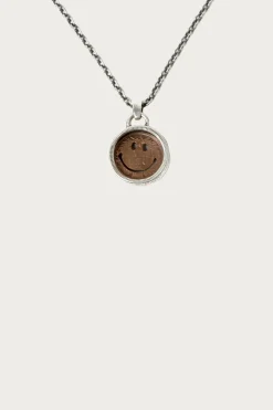 Penny Smile 25¢ Tambourine Pendant Necklace