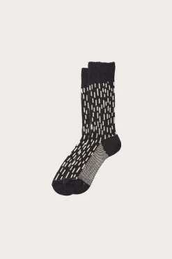 Rain Drop Crew - Black/Ivory